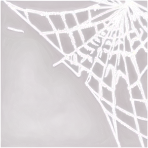 Glowing Spider Web Art PNG image