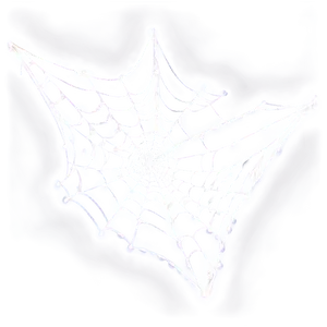Glowing Spider Web Art