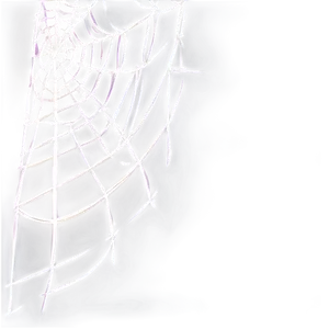 Glowing Spider Web Artwork
