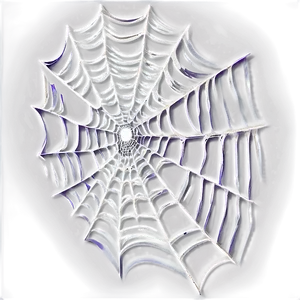 Glowing Spider Web Artwork PNG image