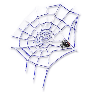 Glowing Spider Web Artwork PNG image