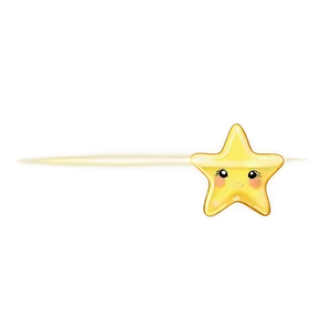 Glowing Star Cute PNG 7 PNG