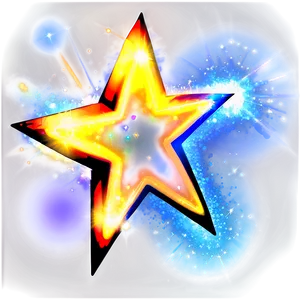 Glowing Star Sparkle Png 06132024 PNG image