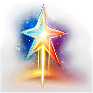 Glowing Star Vector Image PNG 5 PNG