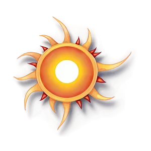 "glowing Sun Icon: Perfect PNG" 41