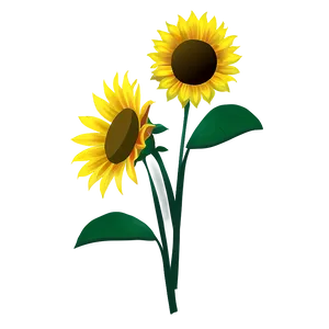 Glowing Sunflower Png 51 PNG image