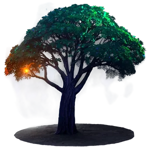 "glowing Sunset Tree PNG" Wce73