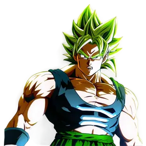 Glowing Super Saiyan Hair Png Pky25 PNG image