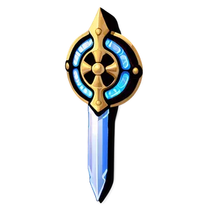 Glowing Sword And Shield Image Png Yee84 PNG image