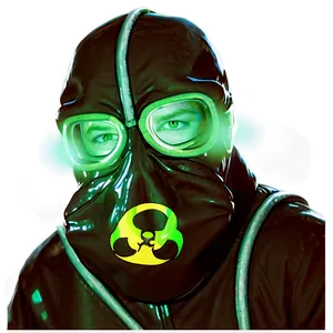 Glowing Toxic Hazard Png Ojg34 PNG image