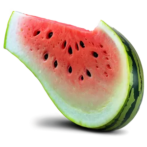 Glowing Watermelon Slice PNG 79