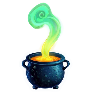 Glowing Witch Cauldron PNG Nca58 PNG