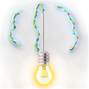 Glowing Yellow Light Bulb Png 29 PNG image