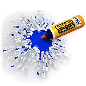 Glue Splash Effect PNG Ypc