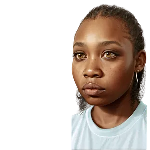 Glum Face Drawing PNG Xbb PNG