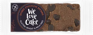 Gluten Free Double Chocolate Brownie Packaging PNG