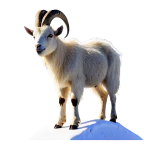 Goat On Mountain Png 34 PNG image
