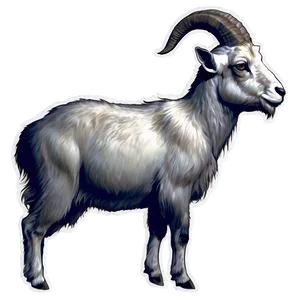 Goat Silhouette Png Qwf PNG image