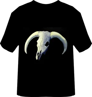 Goat Skull T Shirt Design PNG image