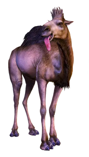 Goat_ Sticking_ Out_ Tongue PNG image