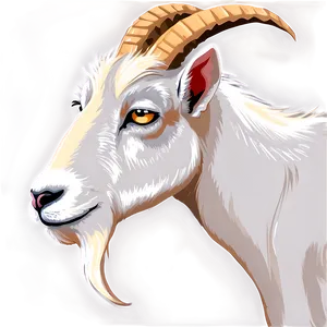 Goat Vector Png Vdb PNG image