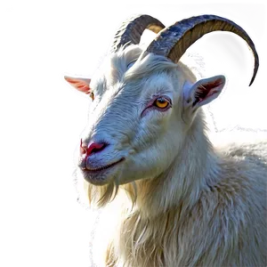 Goat With Horns Png Kkf1 PNG image