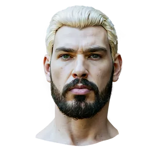 Goatee Beard Design PNG 3