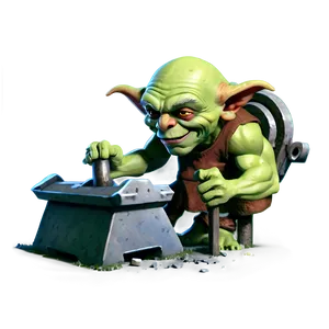 Goblin Blacksmith At Work PNG 39 PNG