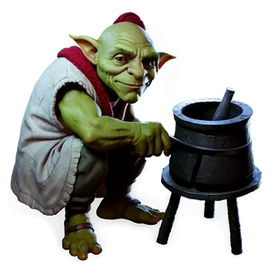 Goblin Blacksmith At Work PNG Mxm10 PNG