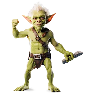 Goblin Celebrating Victory PNG 05252024 PNG