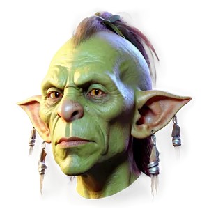 Goblin Chief Portrait PNG 05252024 PNG