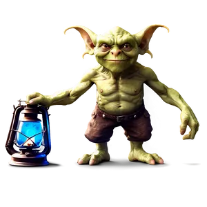 Goblin Holding A Lantern PNG 05252024 PNG