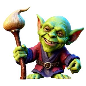 Goblin Sorcerer Casting Png Ejt PNG image