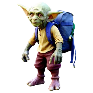 Goblin With A Backpack PNG 05252024