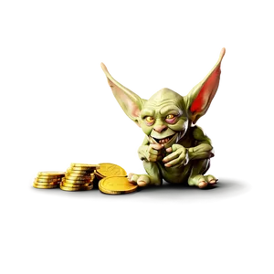 Goblin With Golden Coins Png Sku PNG image