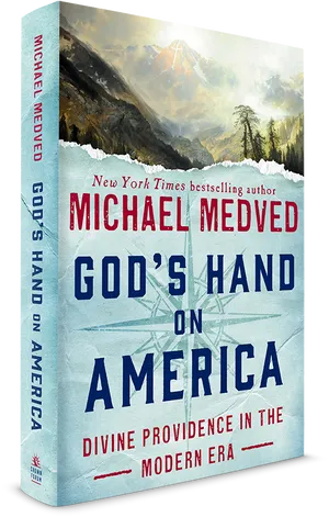 Gods Hand On America Book Cover PNG image