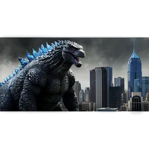 Godzilla 2014 Skyline Backdrop Png 46 PNG image