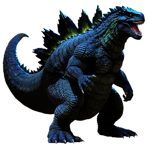 Godzilla In Battle Png Bml PNG image