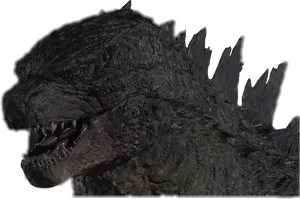 Godzilla Profile Headshot PNG image
