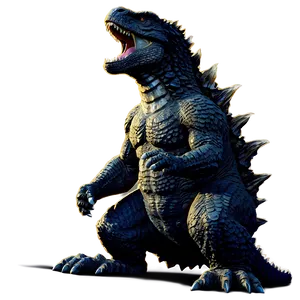 Godzilla Roaring Png 05212024 PNG image