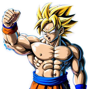 Goku Achieving Ssj3 Look PNG 69 PNG