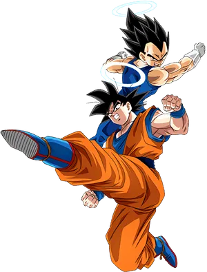 Goku_and_ Vegeta_ Angel_ Halos