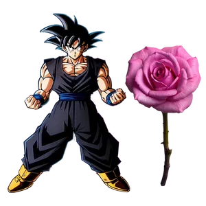 Goku Black Rose Form PNG Qym9