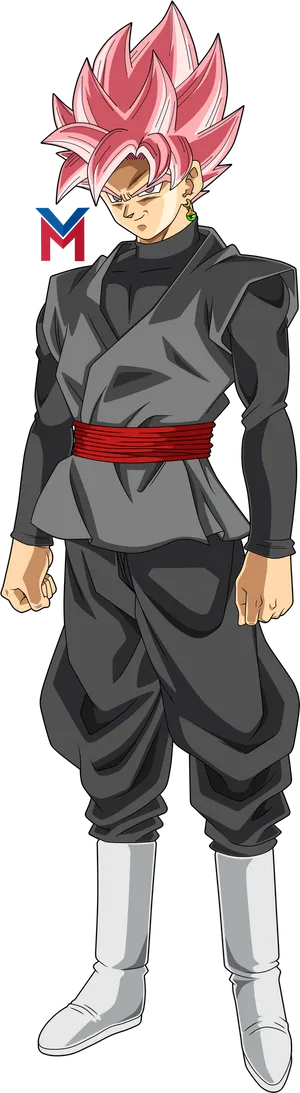 Goku Black Super Saiyan Rose Full Body