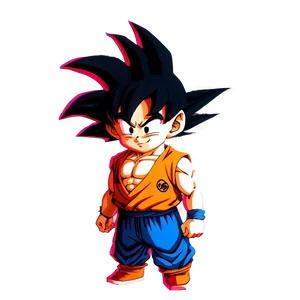 Goku Casual Clothes Look PNG Kvj