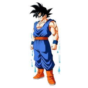 Goku Drip Casual Style Png 75 PNG image