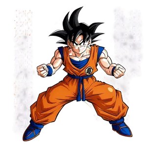 Goku Drip Chic Style Png 06212024 PNG image