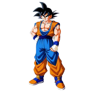 Goku Drip Street Fashion Png 12 PNG image