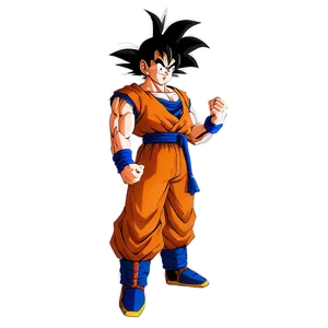 Goku Dynamic Stand PNG 06292024 PNG