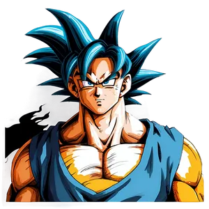 Goku Hair Detail Png 06122024 PNG image